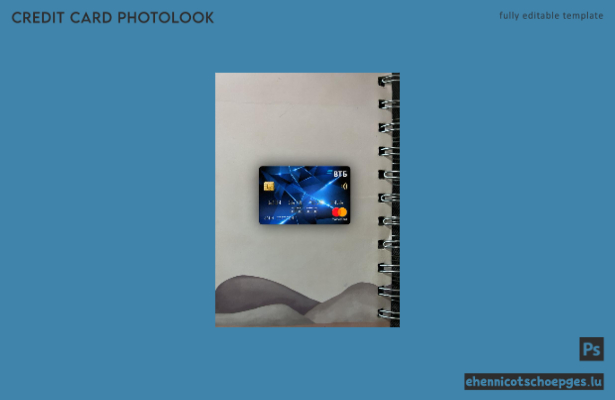 Russische VTB Bank Mastercard Photolook Beispielvorschau